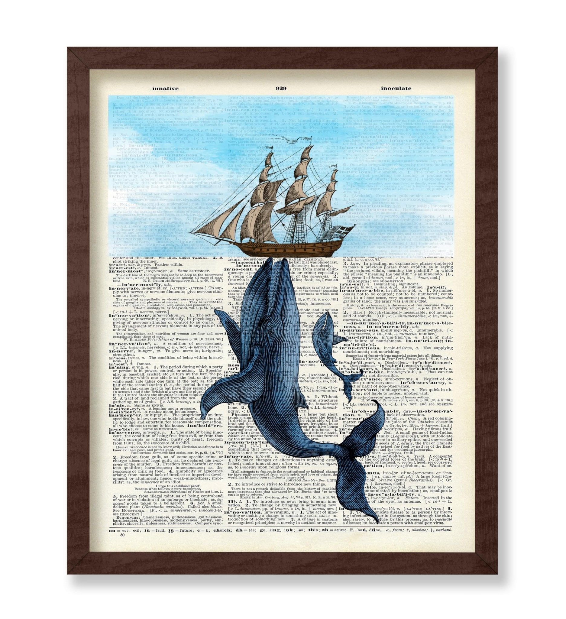 Blue Whales and Ship