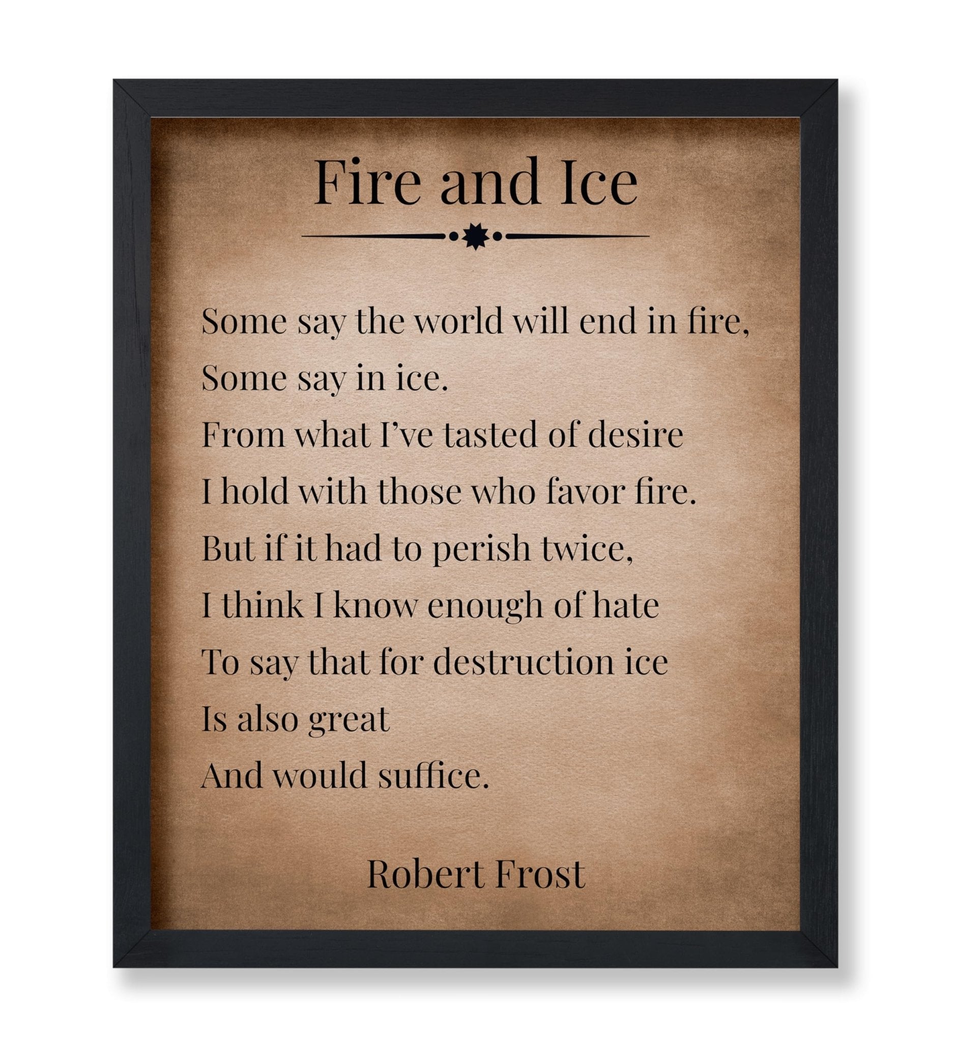 Fire and Ice