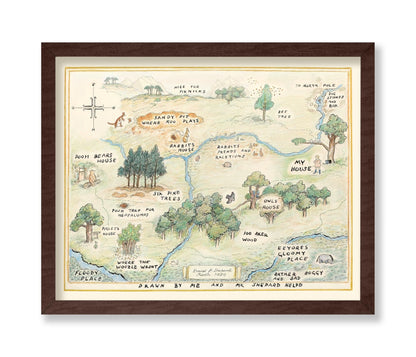 Winnie the Pooh Hundred Acre Wood Sign