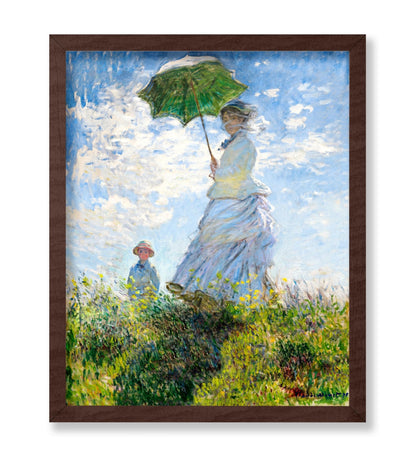 Claude Monet - Woman With a Parasol No3