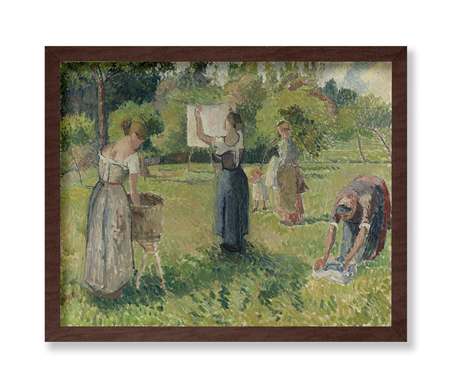 Camille Pissarro - Les Laveuses a Eragny