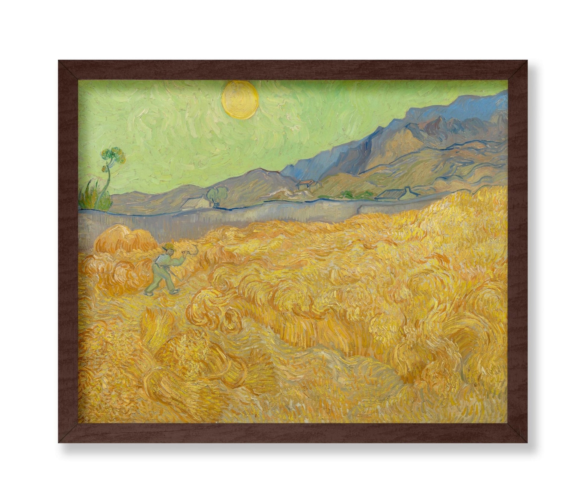 Van Gogh - Wheat Field with a Reaper No2