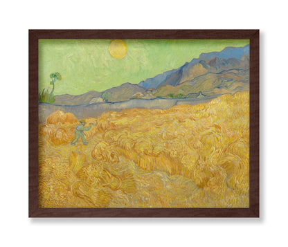 Van Gogh - Wheat Field with a Reaper No2