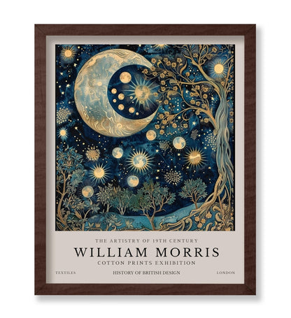 William Morris - Moon & Stars No4