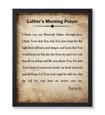 Luther's Morning Prayer