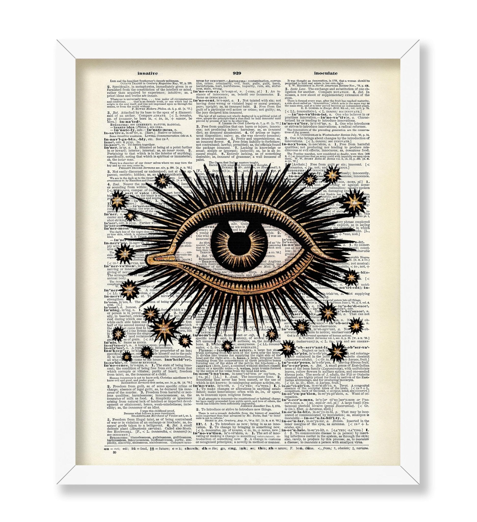 Mystic Eye and Stars No2