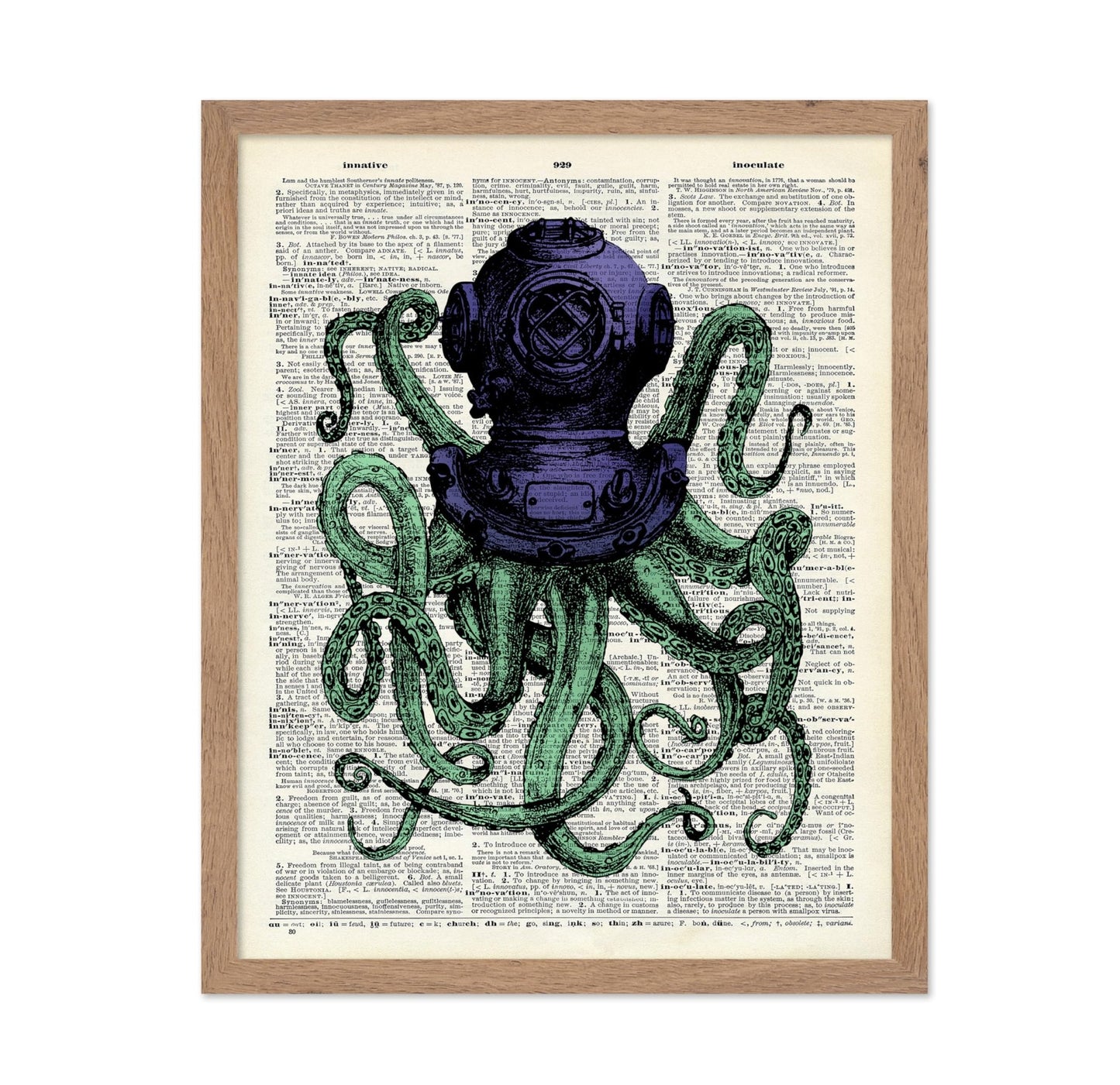 Kraken With Helmet