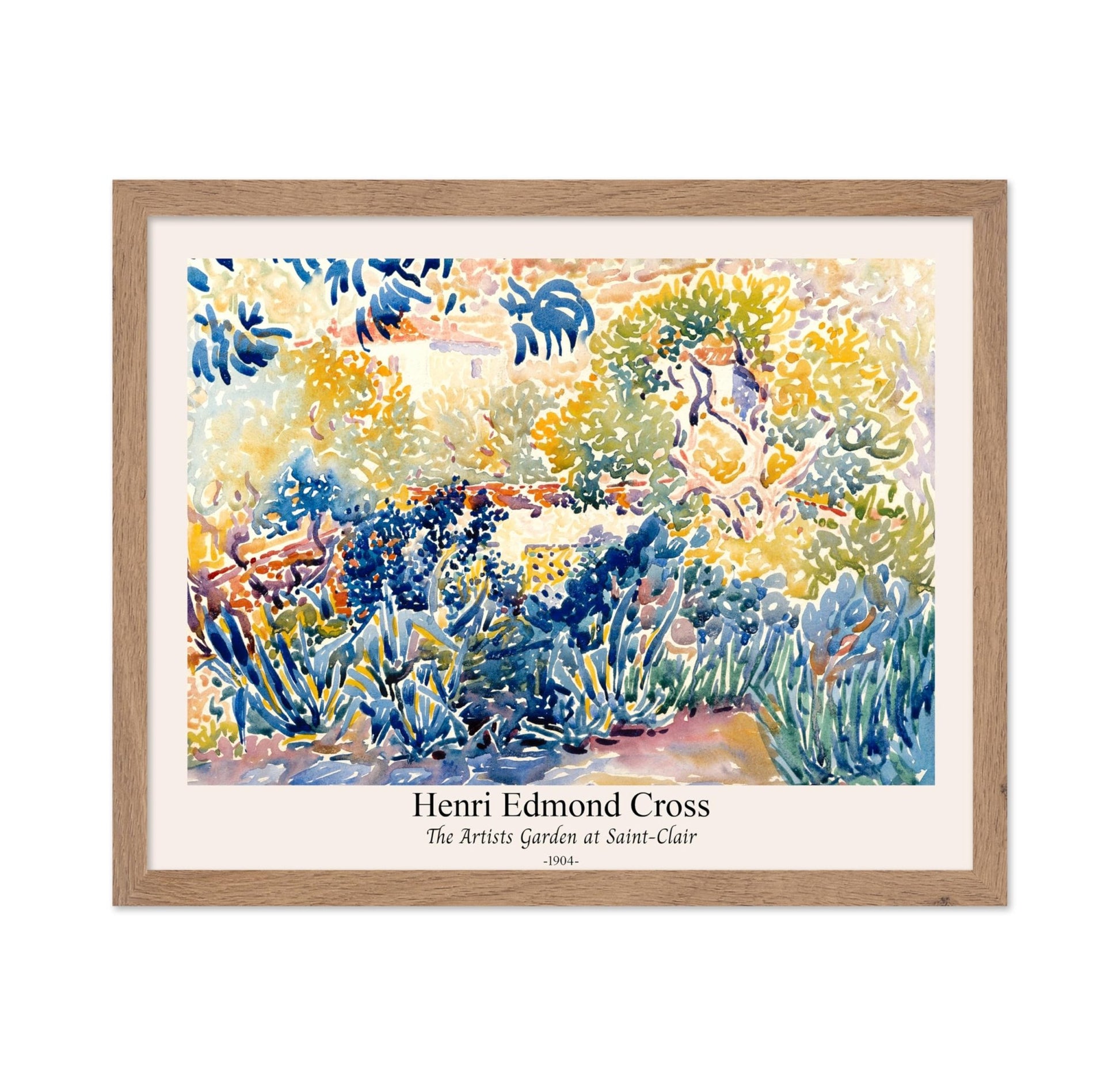 Henri Edmond Cross - Artists Garden No1