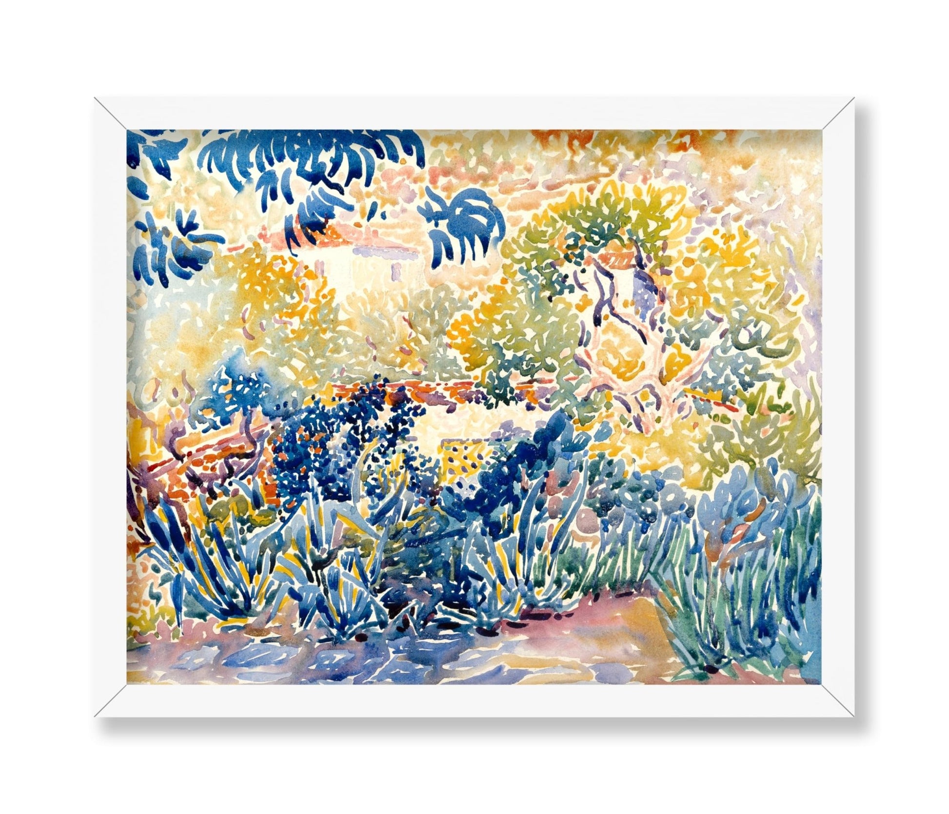 Henri edmond Cross - Artists Garden No2