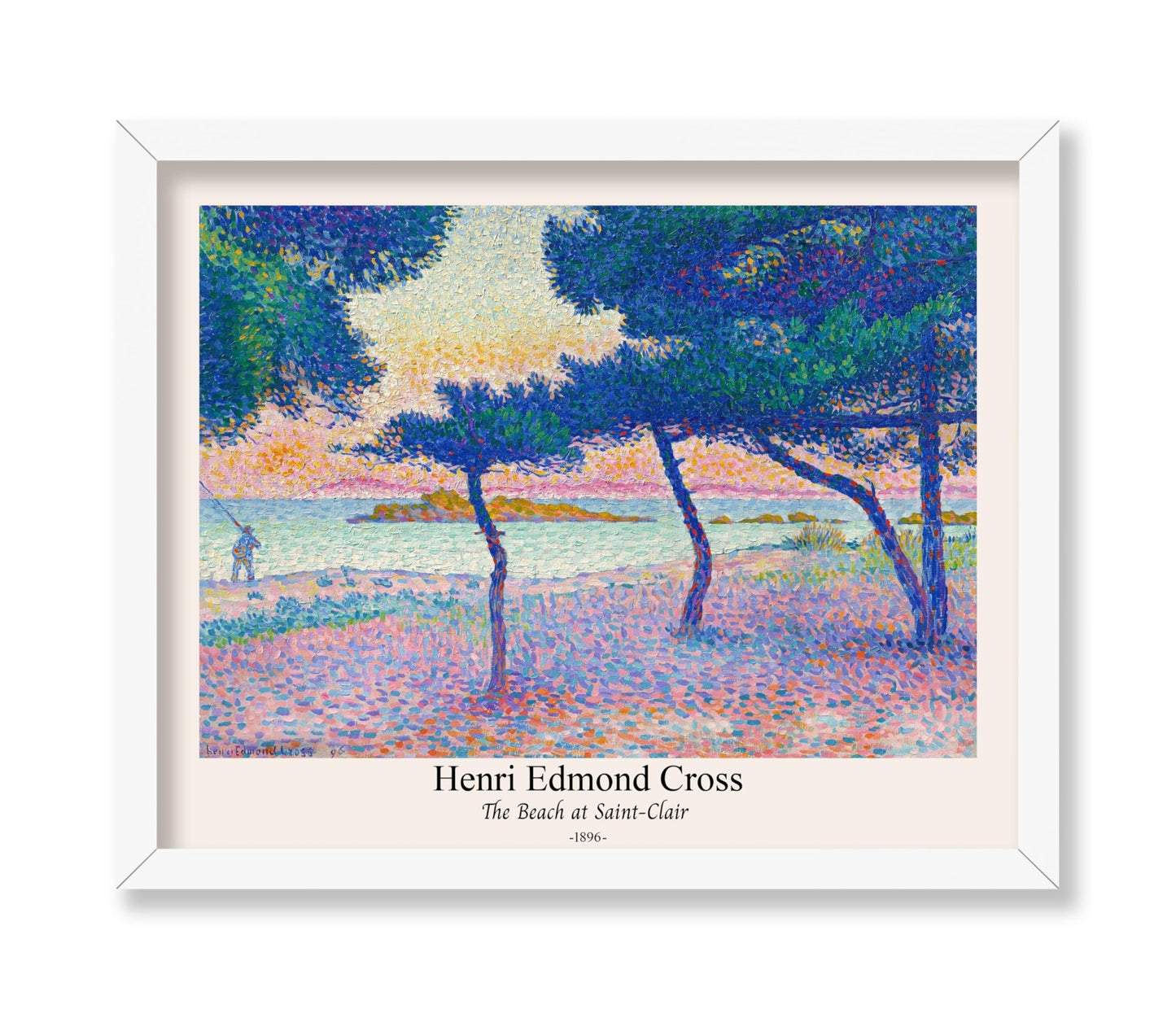 Henri Edmond Cross - Beach at Saint-Clair