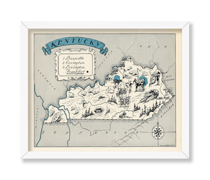 Kentucky Pictorial Map