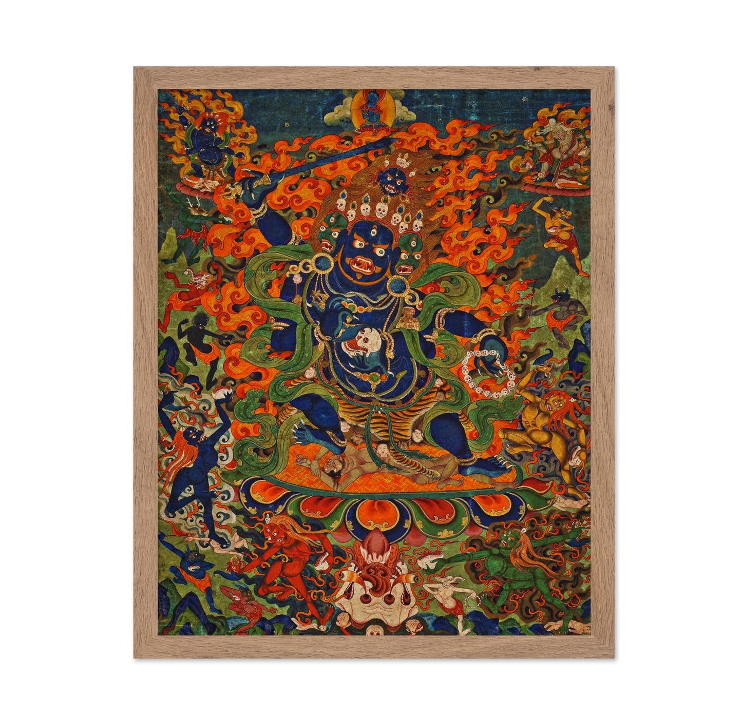 Four Faced Mahakala
