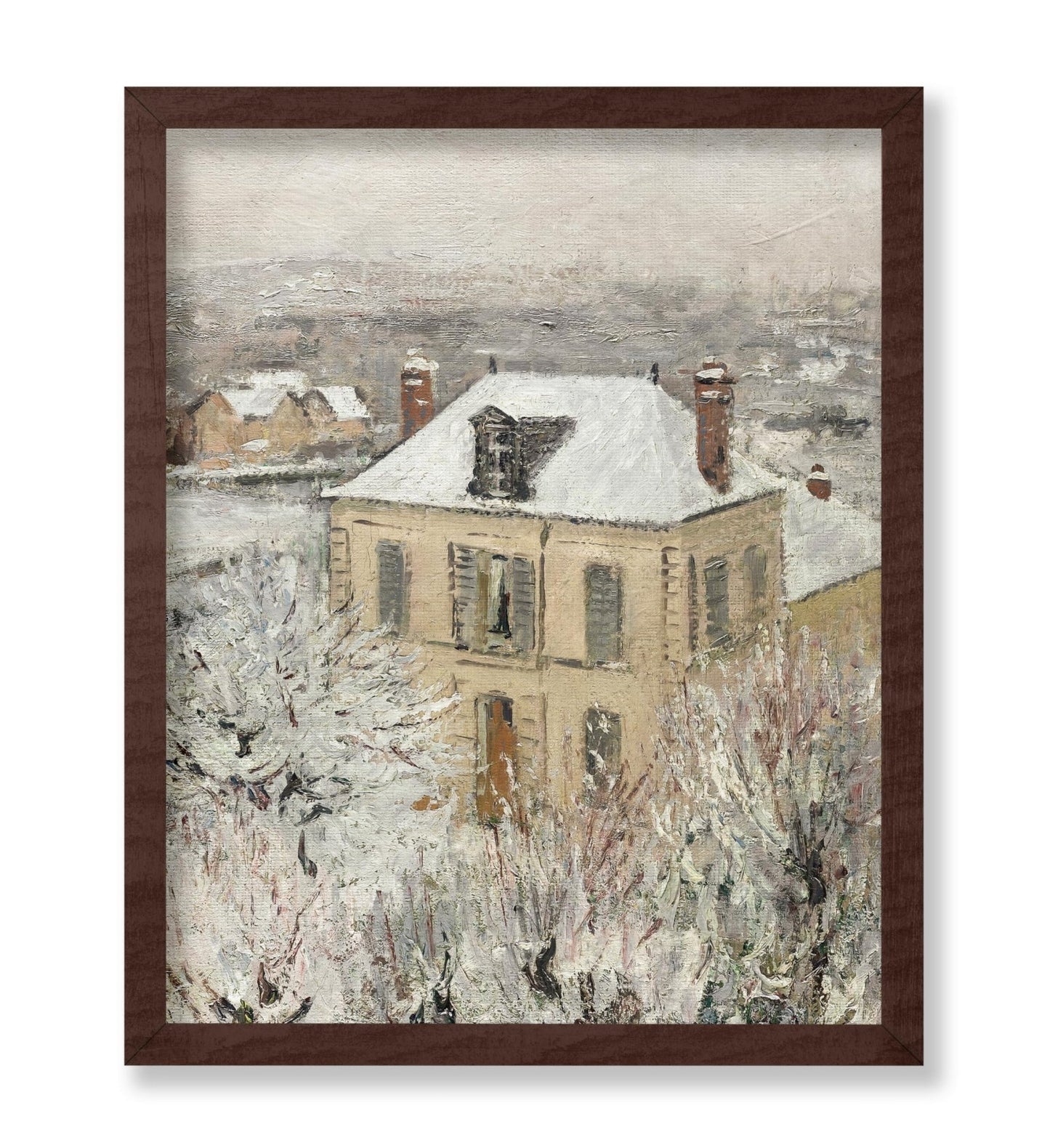 Gustave Loiseau - House in Winter