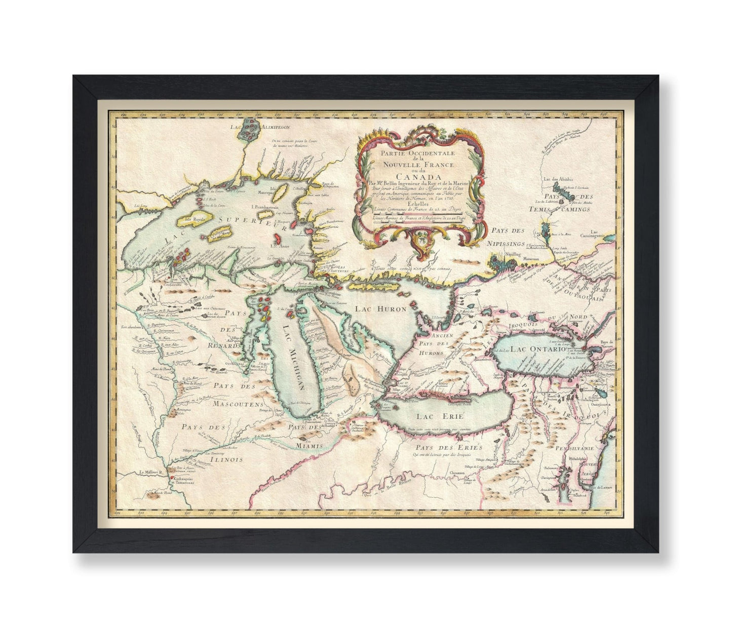 New France Map