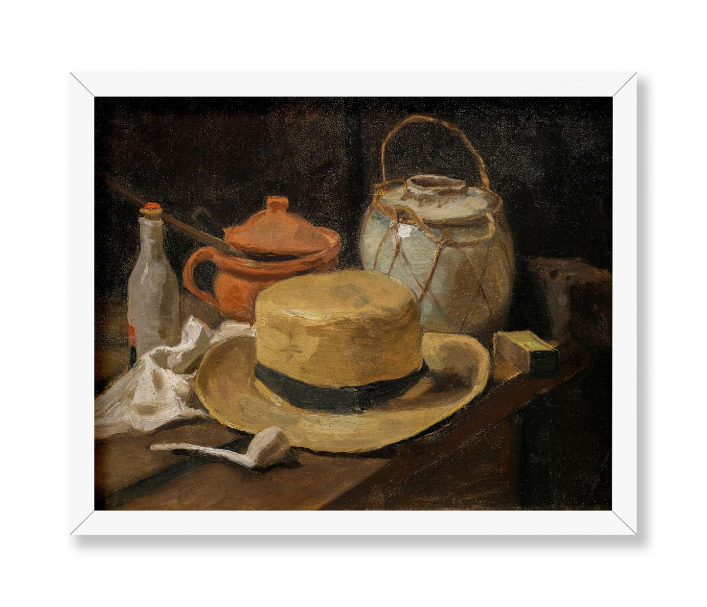 Van Gogh - Still Life with Yellow Straw Hat No2