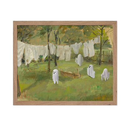 Ghosts at Laundry Line