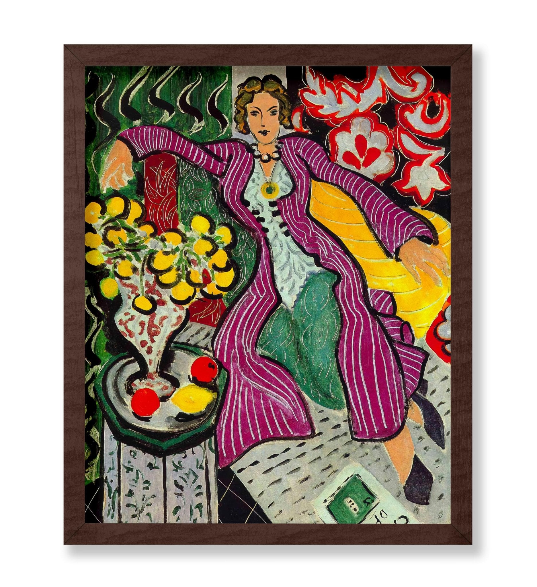 Henri Matisse - The Woman in Purple Robe