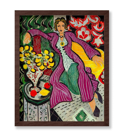 Henri Matisse - The Woman in Purple Robe