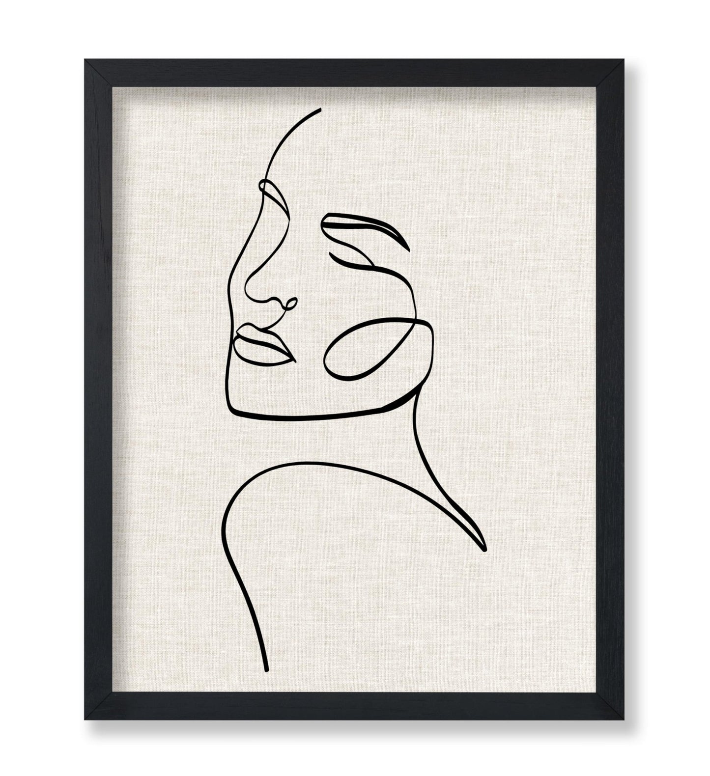Woman Face Outline No2