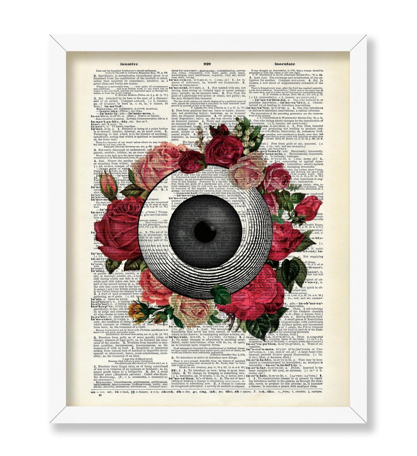 Flowers and Anatomical Eye