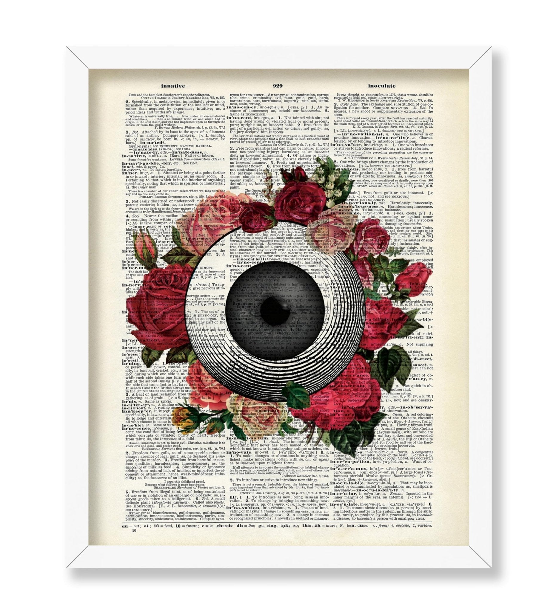 Flowers and Anatomical Eye