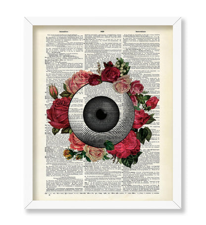 Flowers and Anatomical Eye