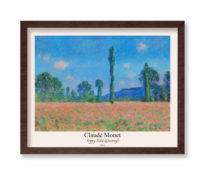 Claude Monet - Poppy Field No1