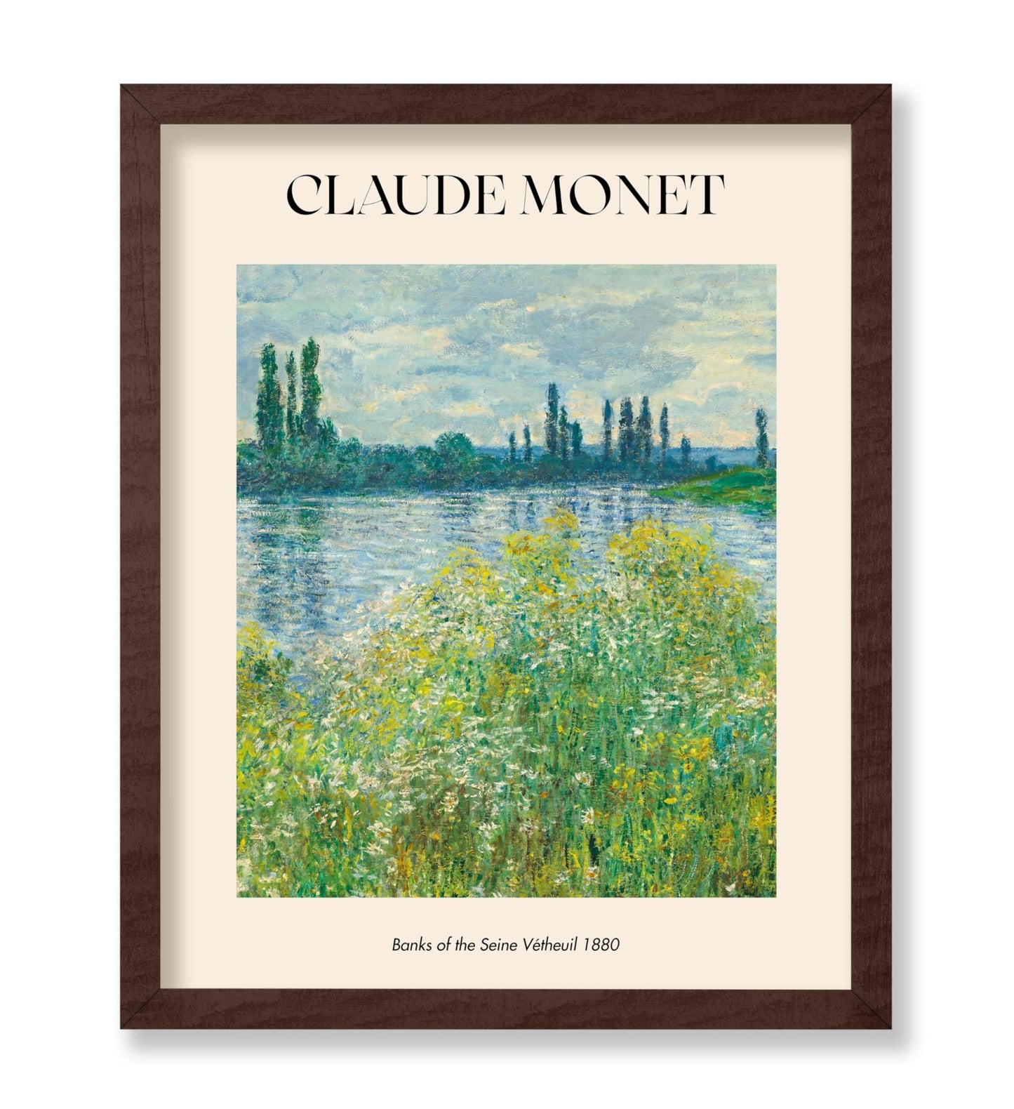 Claude Monet - Banks of the Seine, Vetheuil