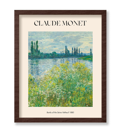 Claude Monet - Banks of the Seine, Vetheuil