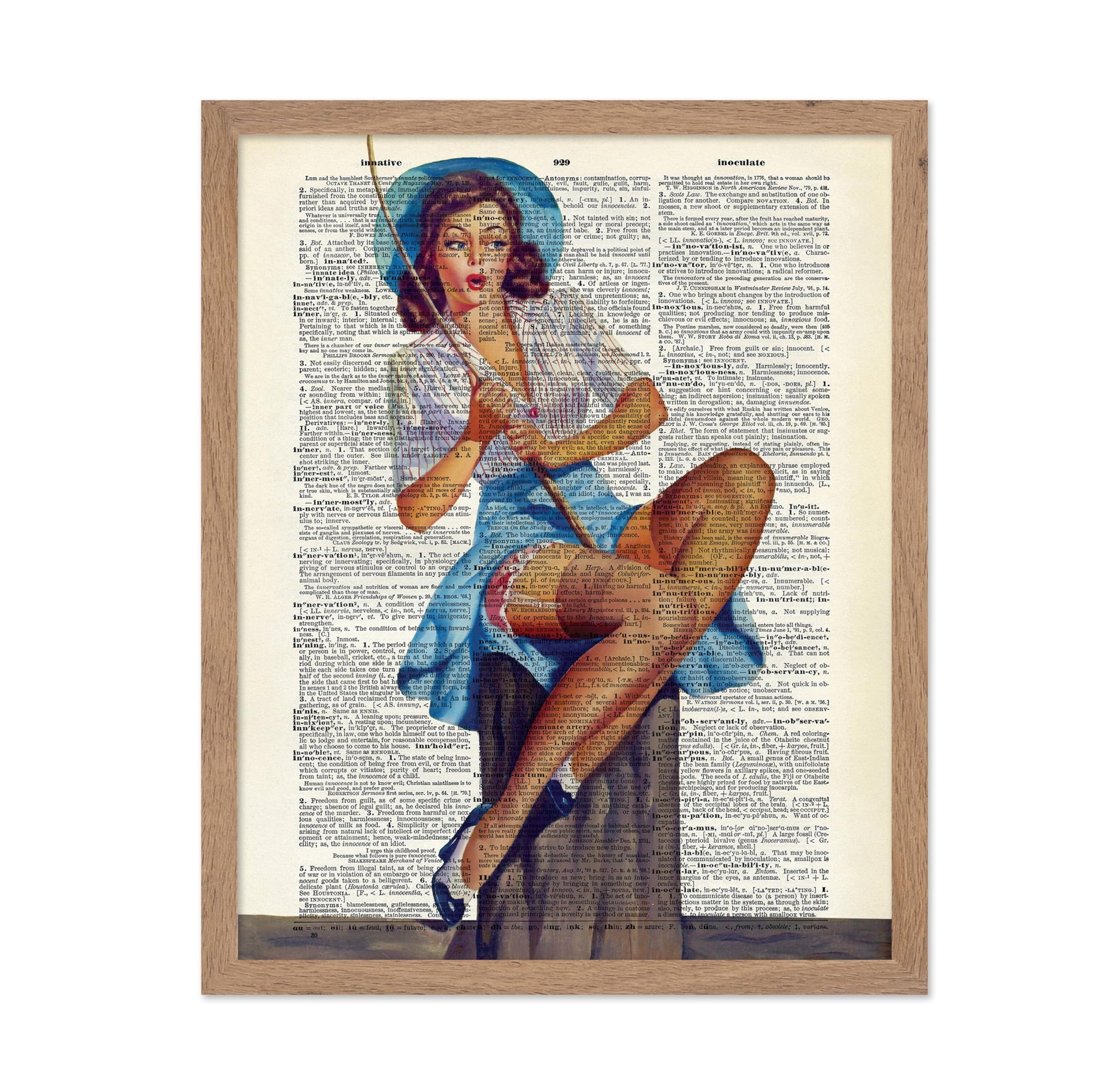 Pin-Up Girl Fishing