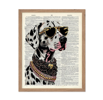 Dalmatian in Glasses No3