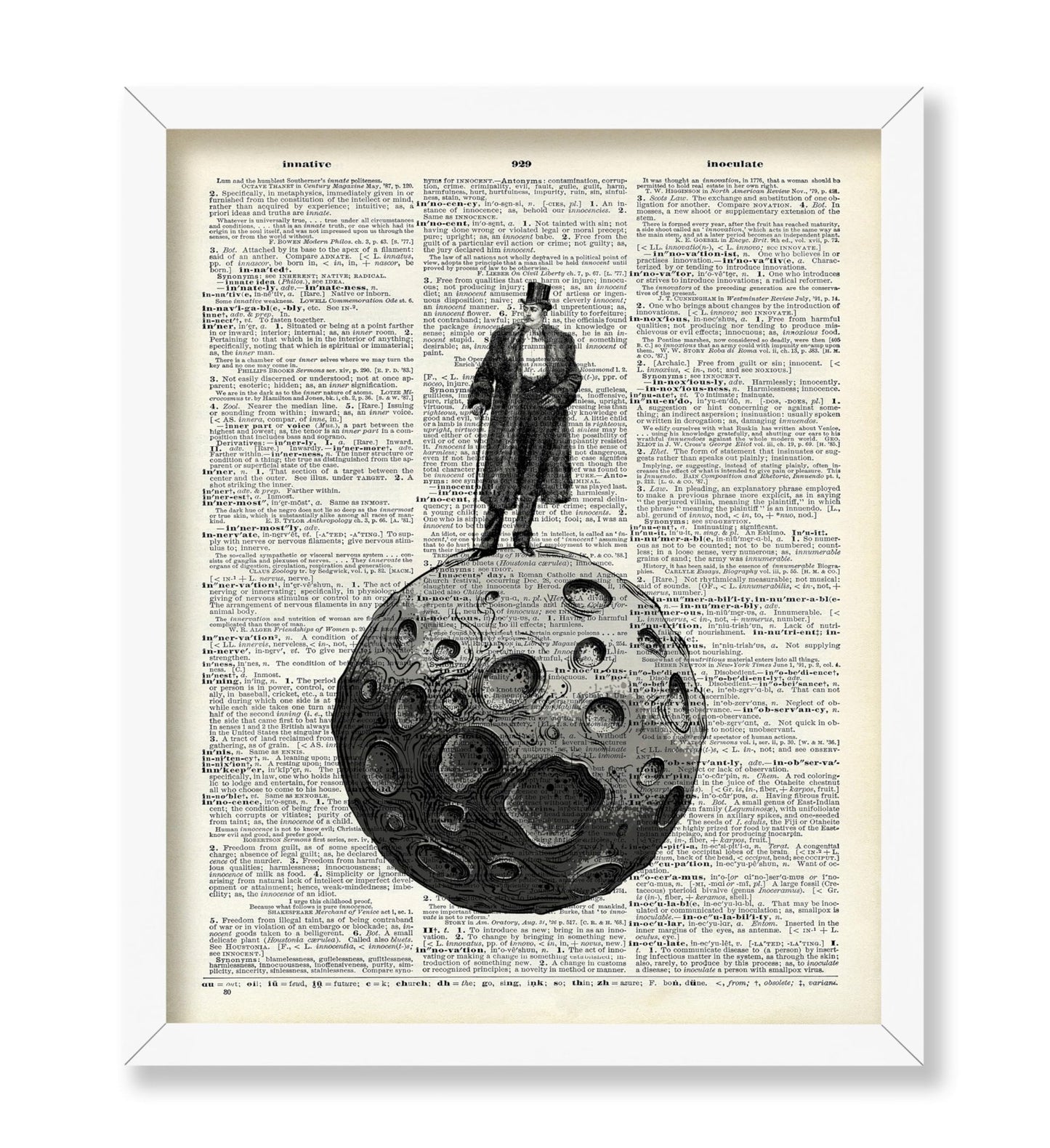 Victorian Man on The Moon