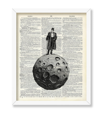 Victorian Man on The Moon