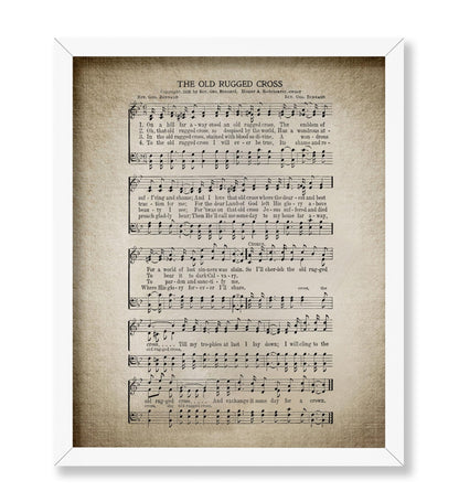 The Old Rugged Cross Hymnal Sheet No2