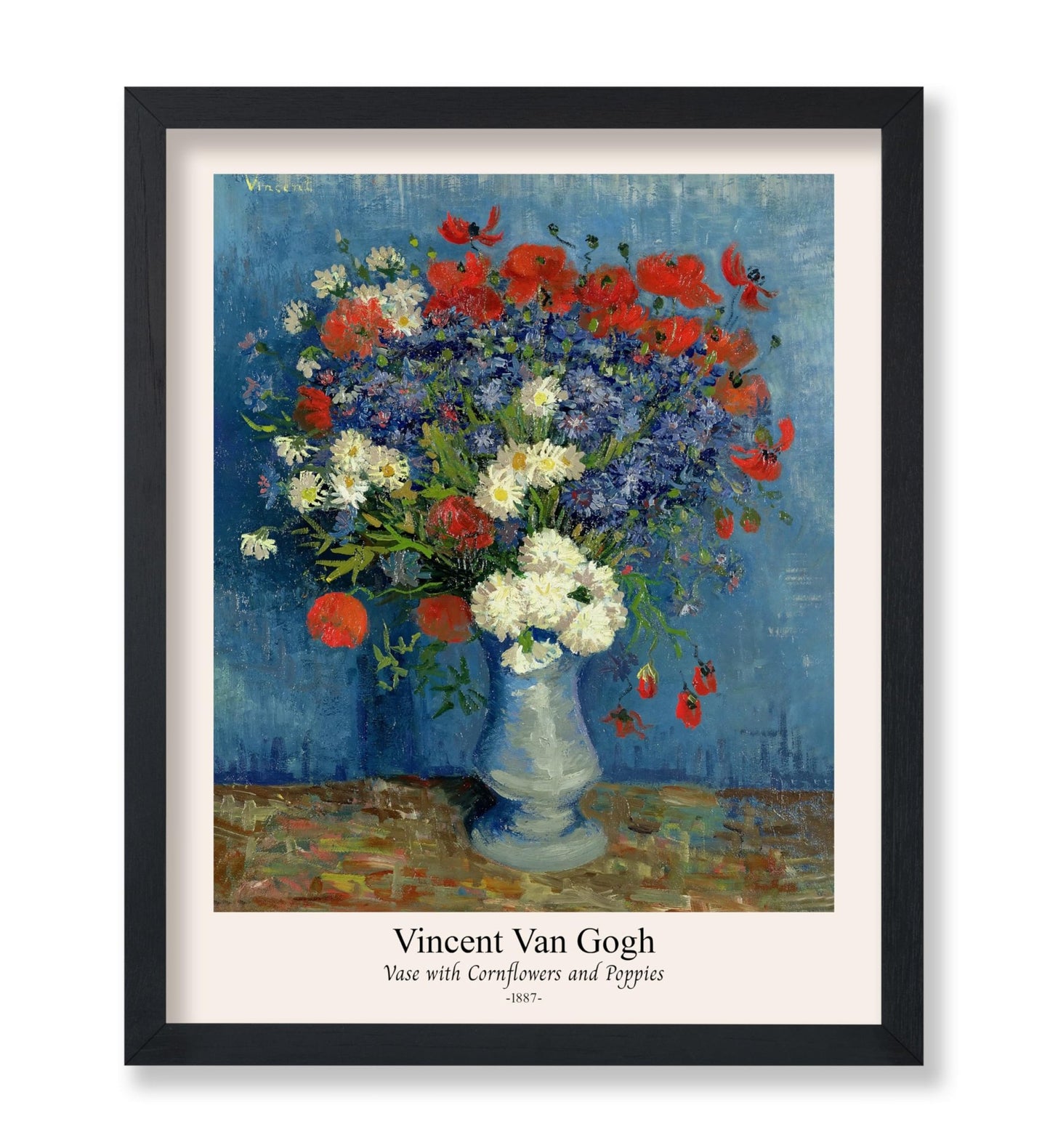 Van Gogh - Vase with Cornflowers