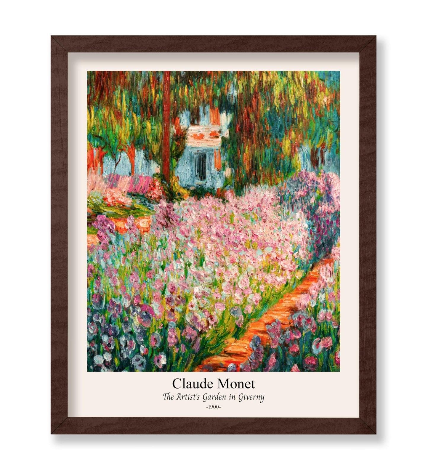 Claude Monet - The Artist's Garden at Giverny No2