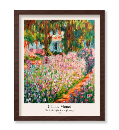Claude Monet - The Artist's Garden at Giverny No2