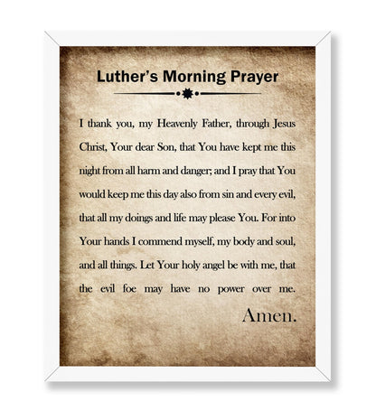 Luther's Morning Prayer