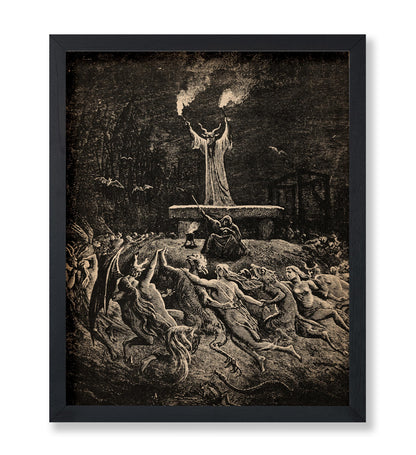 Witches Dancing at a Sabbath