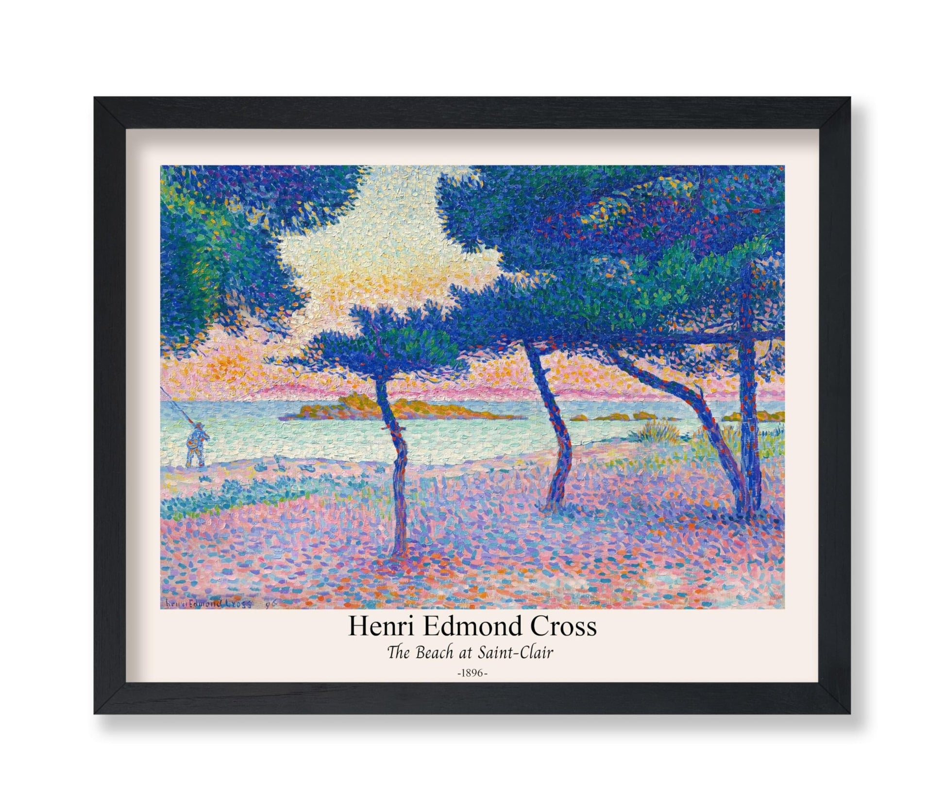 Henri Edmond Cross - Beach at Saint-Clair