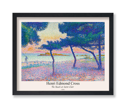 Henri Edmond Cross - Beach at Saint-Clair