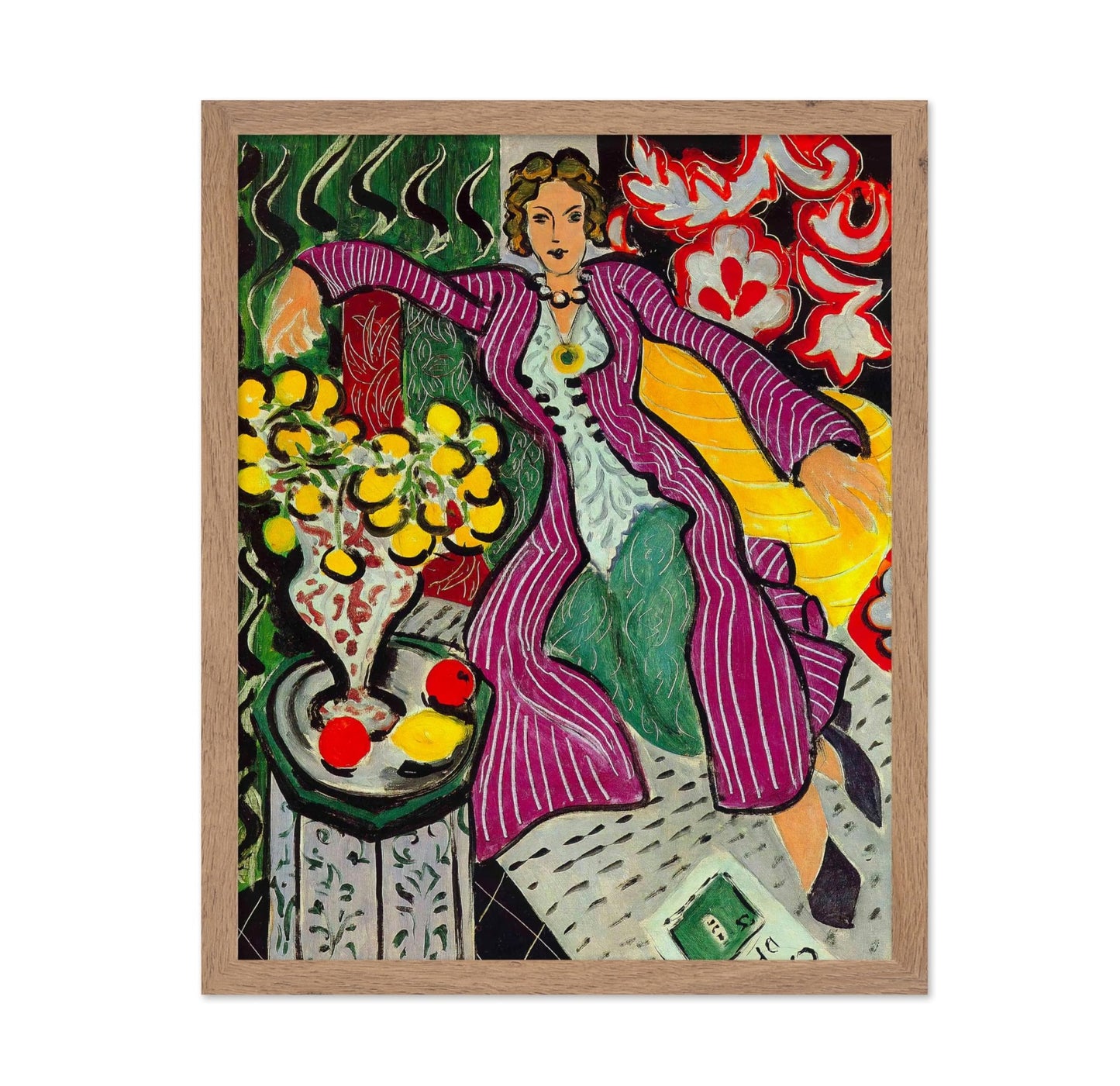 Henri Matisse - The Woman in Purple Robe