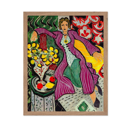 Henri Matisse - The Woman in Purple Robe