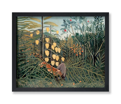 Henri Rousseau - Tiger & Buffalo No2