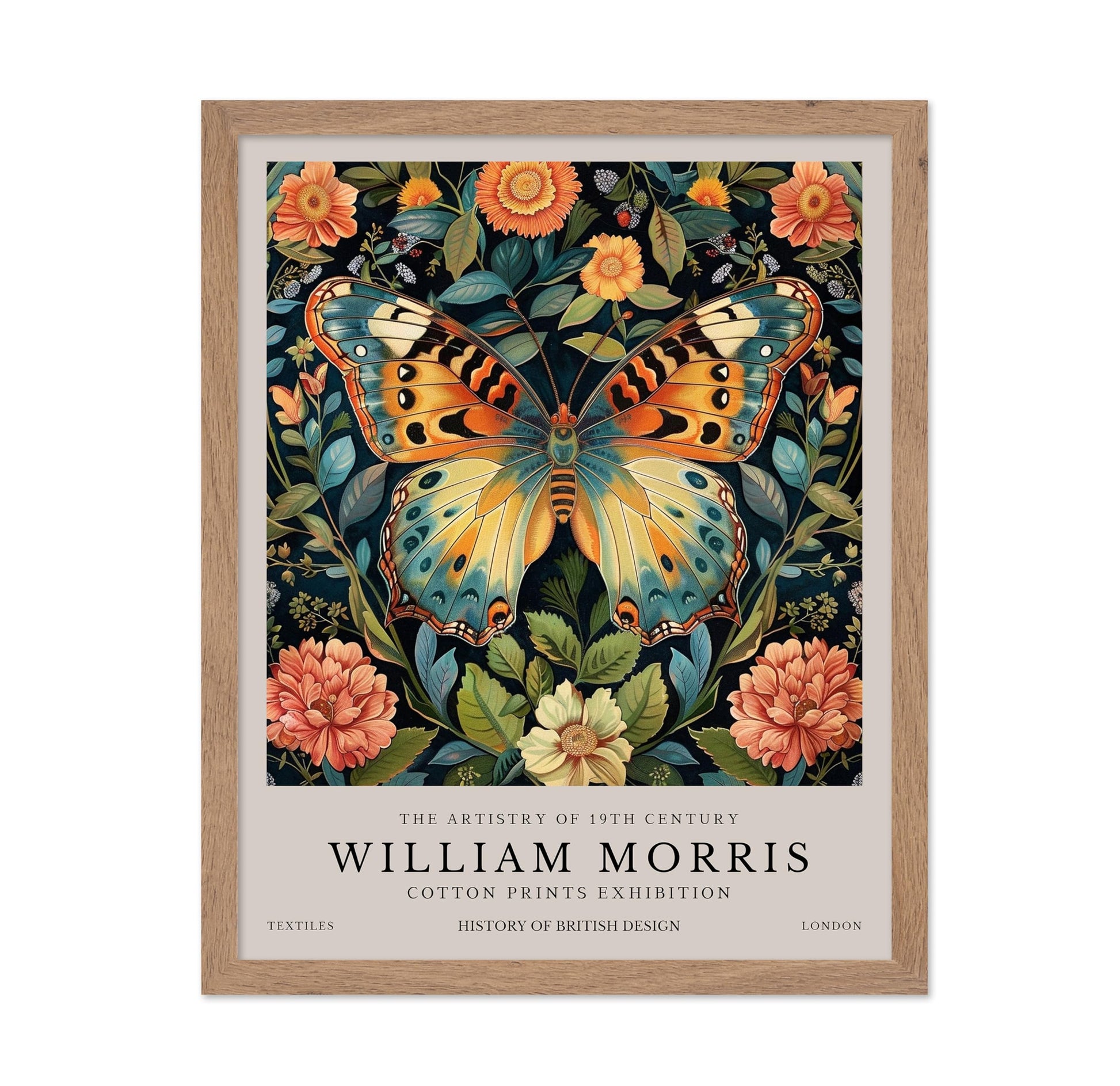 William Morris - Butterfly No9