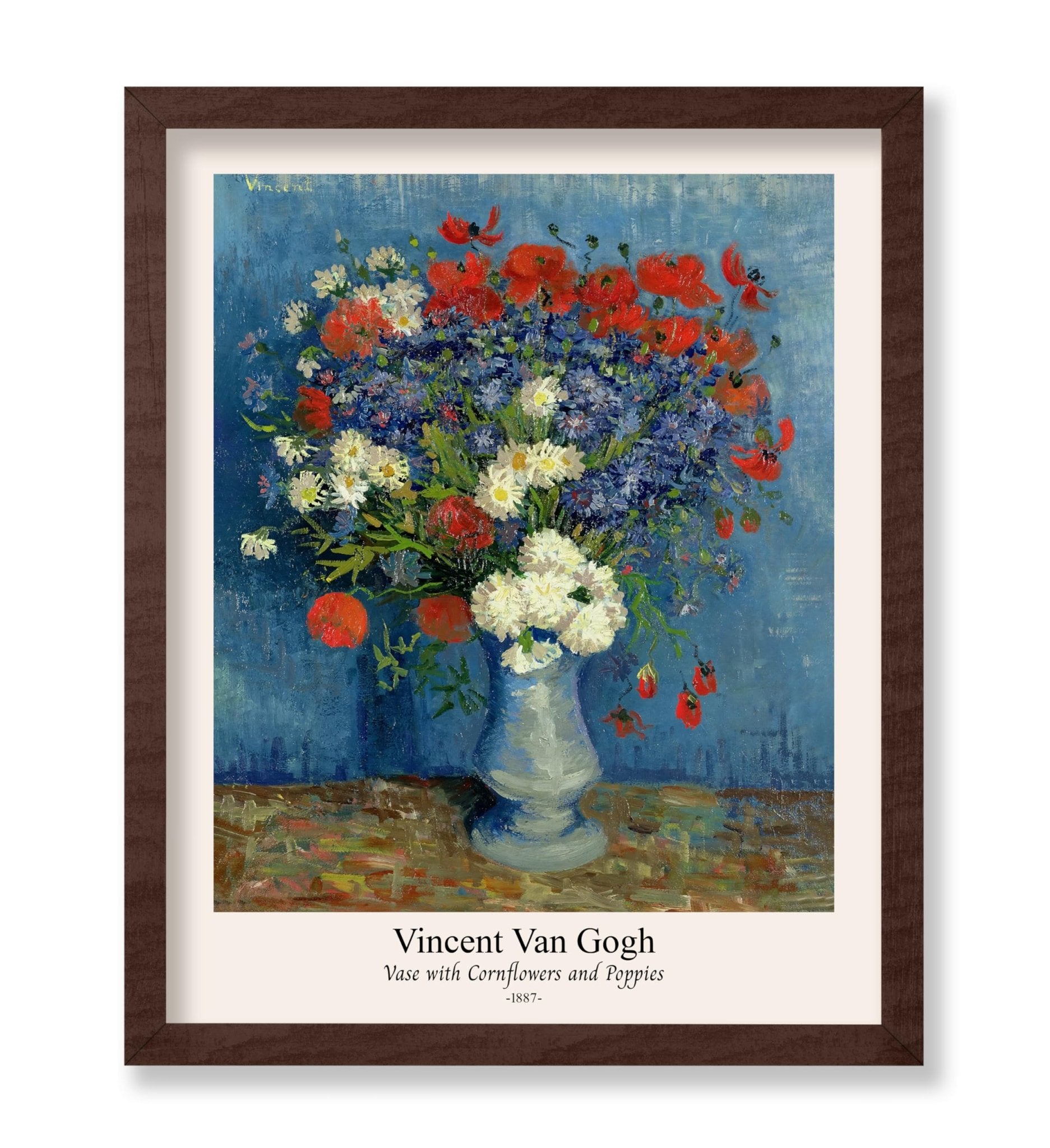 Van Gogh - Vase with Cornflowers