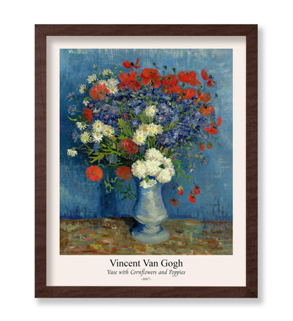 Van Gogh - Vase with Cornflowers