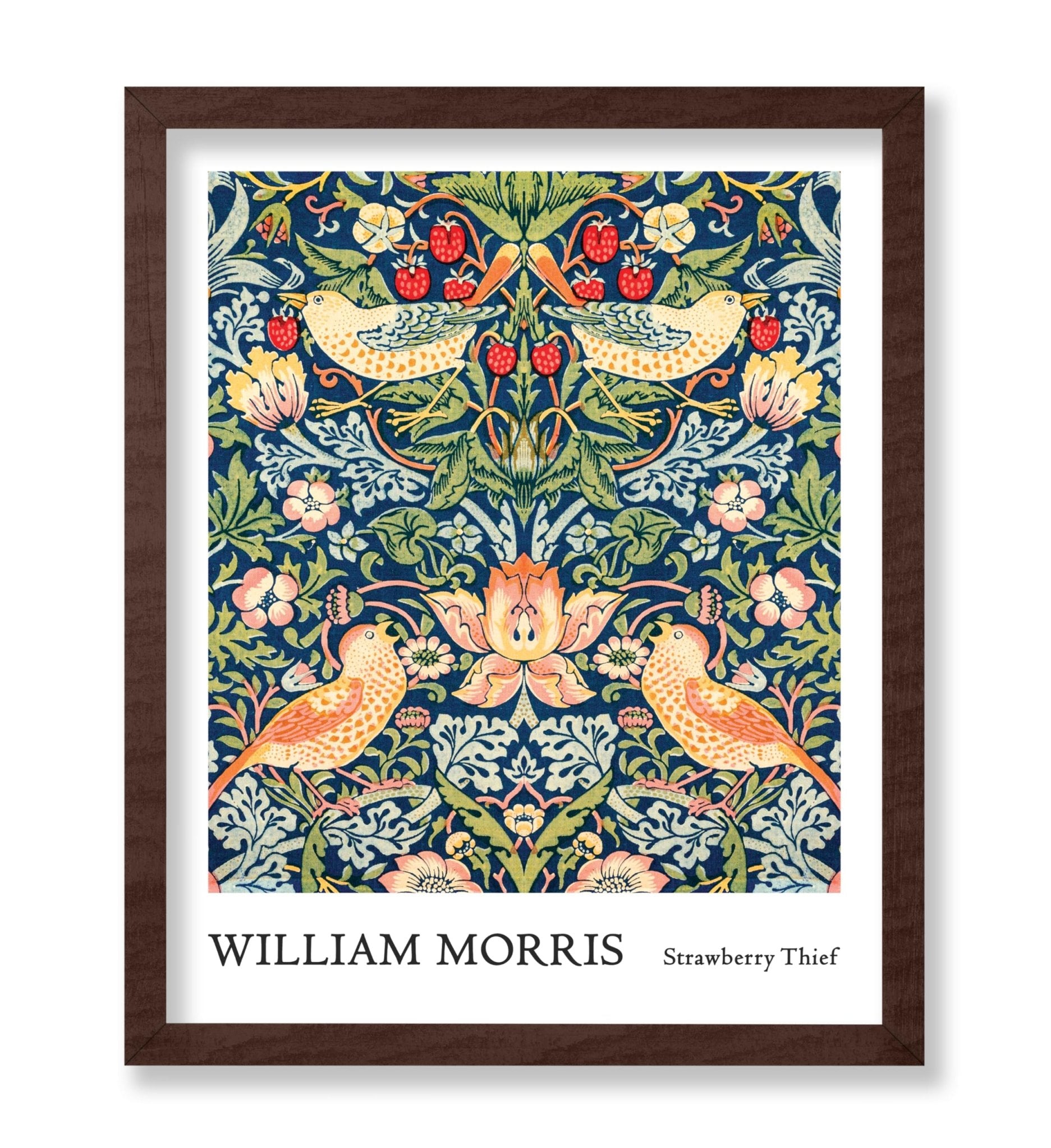 William Morris - Strawberry Thief No8