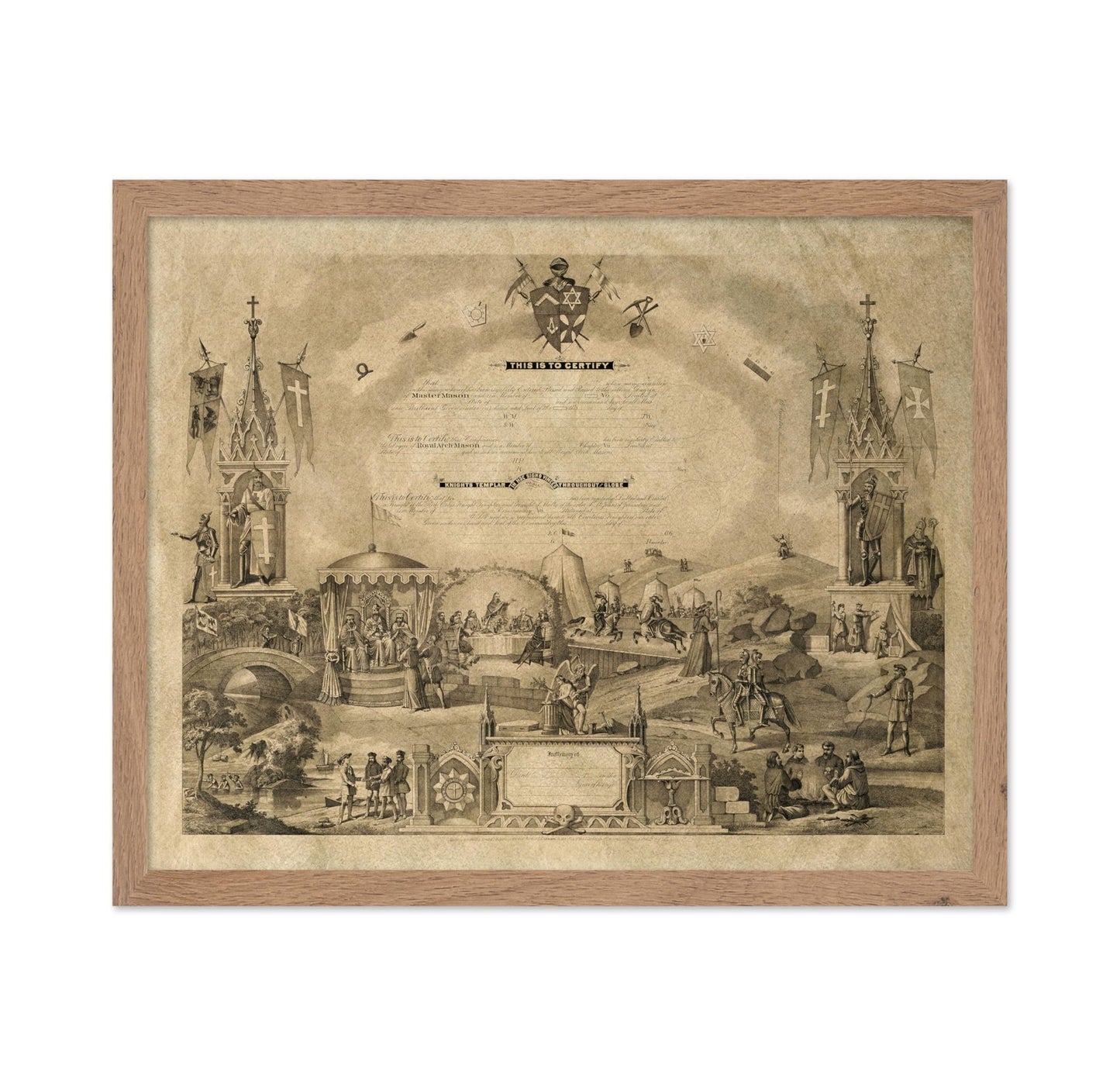 Knight's Templar Certificate