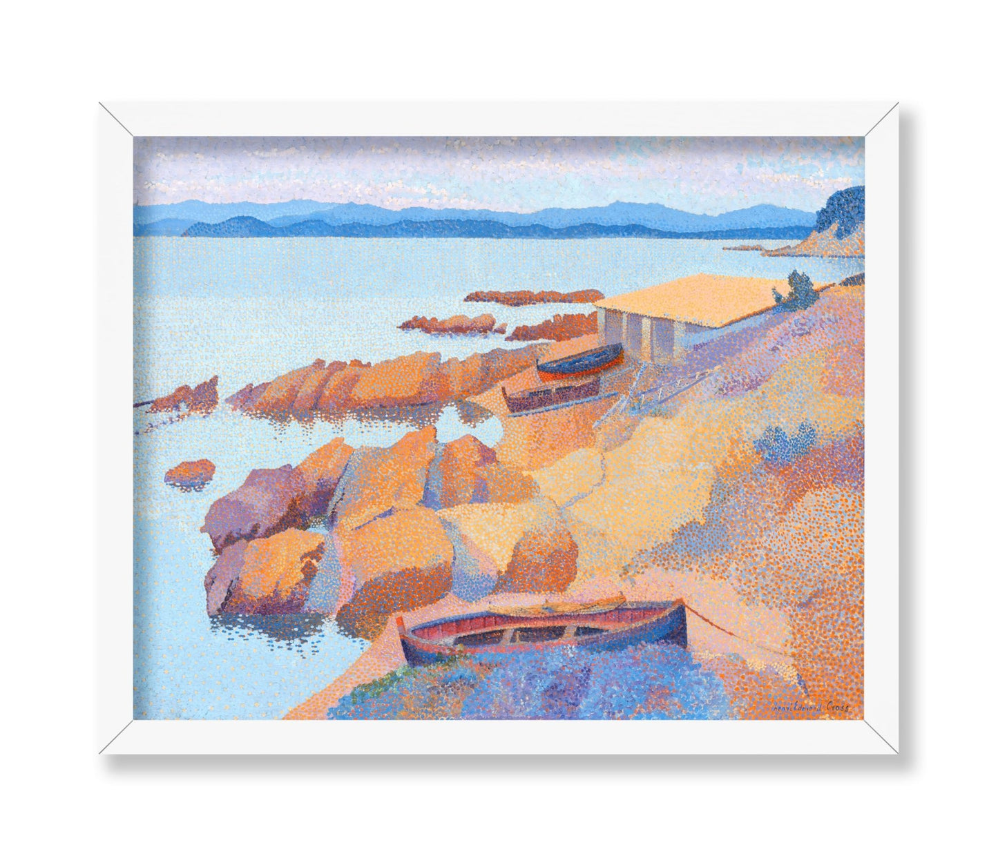 Henri Edmond Cross - Calanque des Antibois No2